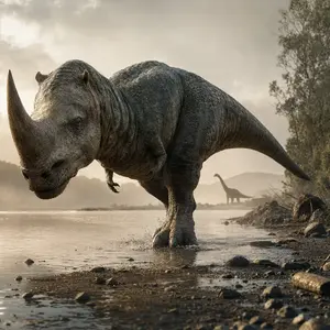 Rhinoceros + Tyrannosaurus rex